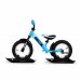 Combo Drift - Беговел из алюминия с лыжами и колесами Small Rider Roadster 2 AIR (синий)