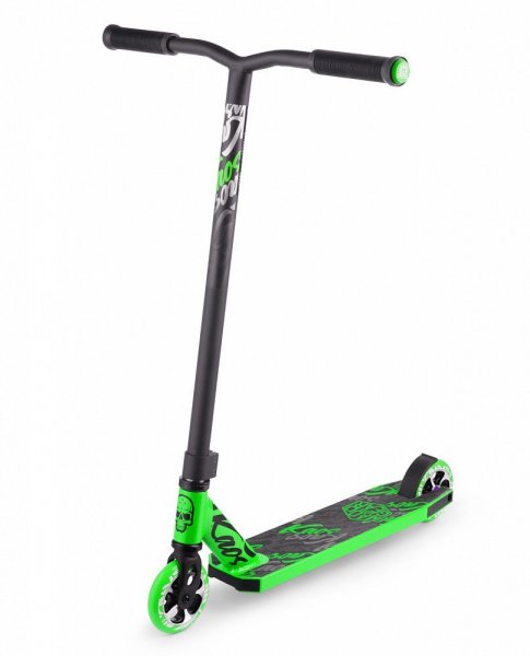 Трюковый самокат Madd Gear Whip Kaos Scooter (зеленый)