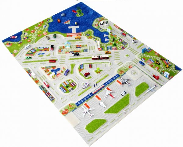 Детский игровой ковер "Мини Сити", 134х180