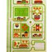 Детский игровой ковер "Трафик", зеленый 160х230