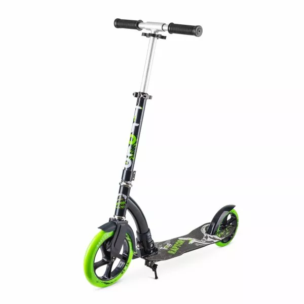 Самокат Trolo Raptor, зеленый/графит