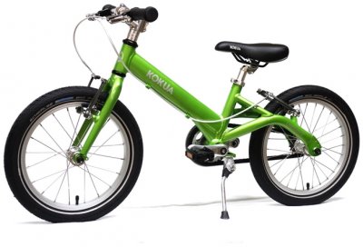 Велосипед KOKUA LIKEtoBIKE 16" SRAM Automatix, два ручных тормоза (зеленый)