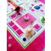 Детский игровой ковер "Домик", розовый