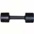Гантель Barbell 9 кг фитнесс чёрный