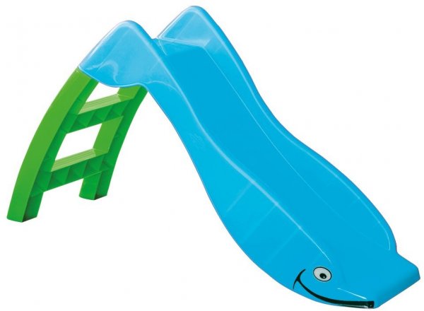 Горка PalPlay 307 Дельфин голубой/зелёный