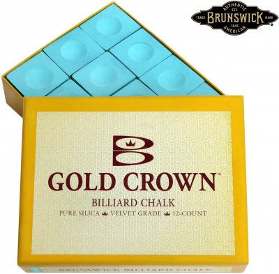 Мел Brunswick Gold Crown Green  12шт.