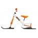 Беговел с лыжами и колесами Small Rider Combo Racer (2 в 1) (2017) бело-оранжевый