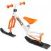 Беговел с лыжами и колесами Small Rider Combo Racer (2 в 1) (2017) бело-оранжевый