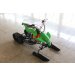 Детский Квадроцикл-Снегоход, Вездеход Micar Mini Show 3 в 1 зеленый