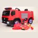 Детский электромобиль А222АА красный (пожарная)