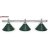 Светильник Fortuna Prestige Silver Green 3 плафона