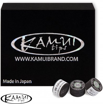 Наклейка для кия Kamui Black ø12мм Super Soft 1шт.
