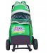 Санки-коляска SNOW GALAXY City-1 Совушки на зелёном на больших колёсах Ева+сумка+варежки 