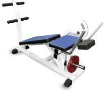 Пресс-машина Barbell МВ 4.14 скручивание (свободные веса) белый