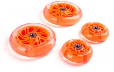 Светящиеся колеса под модель Trolo Maxi оранжевый