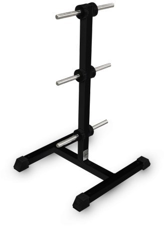 Стойка для хранения дисков Barbell МВ 1.14 на 25 мм - елочка (на 6 позиций) чёрный
