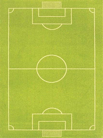 Детский игровой ковер "Футбольное поле", 134х180