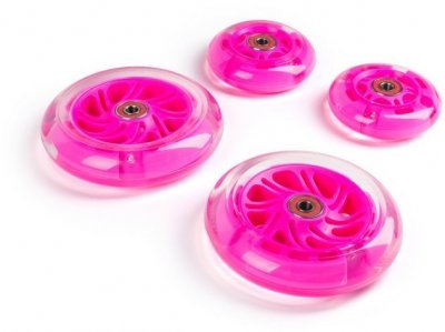 Светящиеся колеса под модель Trolo Maxi розовый