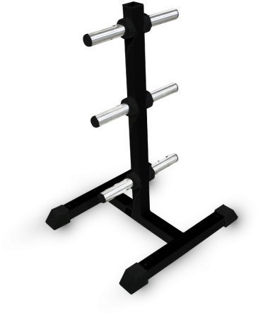 Стойка для хранения дисков Barbell МВ 1.15 на 50 мм - елочка (на 6 позиций) чёрный
