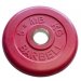 Диск обрезиненный Barbell d 51 мм цветной 5 кг