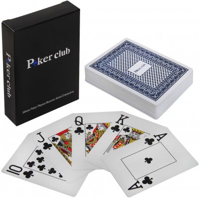 Карты игральные покерные Poker Club синяя рубашка