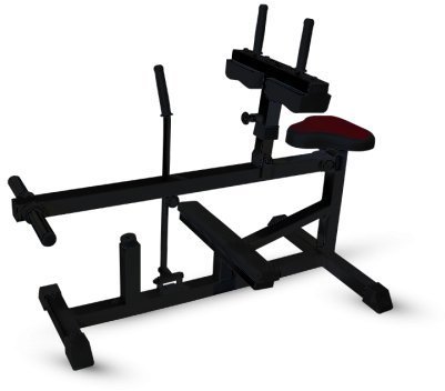 Голень сидя Barbell МВ 4.1 (свободные веса) чёрный