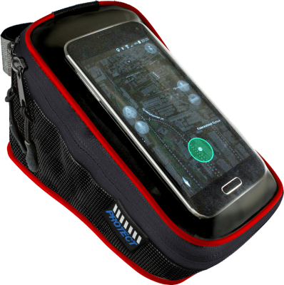 Велосумка для мобильного телефона на раму, touch screen пленка