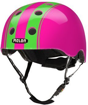 Шлем Melon Double Green Pink глянцевый XL-XXL (58-63 см)