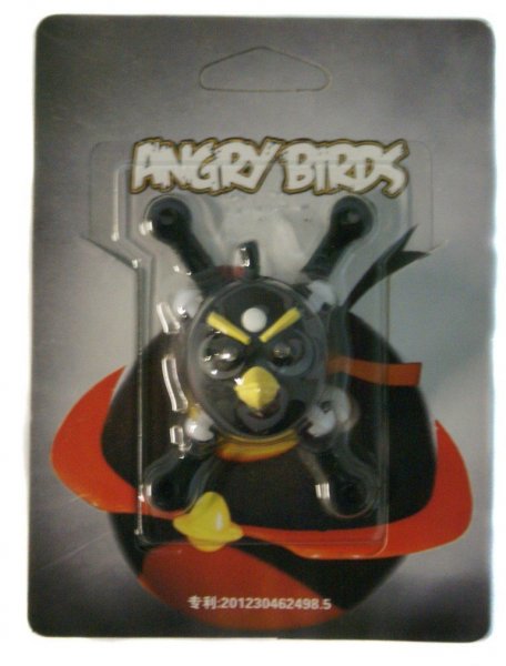Фонарь Angry Birds черный