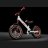 Алюминиевый беговел с 2 амортизаторами, 2 подножками Small Rider Roadster Pro (синий)