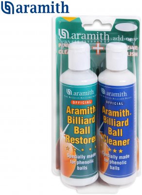Набор для реставрации и чистки шаров Aramith Ball Restorer & Cleaner 2x250мл блистер