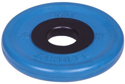 Диск олимпийский Barbell d 51 мм цветной 2,5 кг
