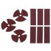 Комплект сменных абразивных элементов  для инструмента Norditalia Summa Tool 