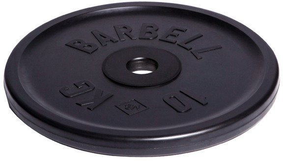 Диск олимпийский Barbell d 51 мм чёрный 10 кг