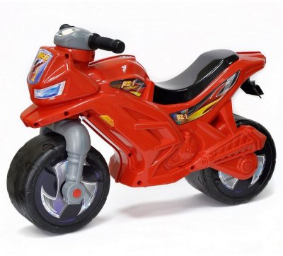 Каталка-мотоцикл беговел Racer RZ 1, красный
