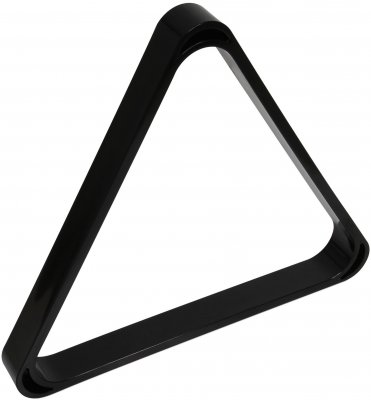 Треугольник Snooker Pro пластик чёрный ø52,4мм 