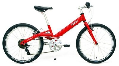 Велосипед Kokua LIKEtoBIKE 20", два ручных тормоза красный