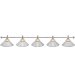 Светильник Alison Silver 5 плафонов