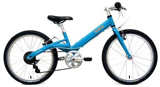 Велосипед Kokua LIKEtoBIKE 20", два ручных тормоза голубой