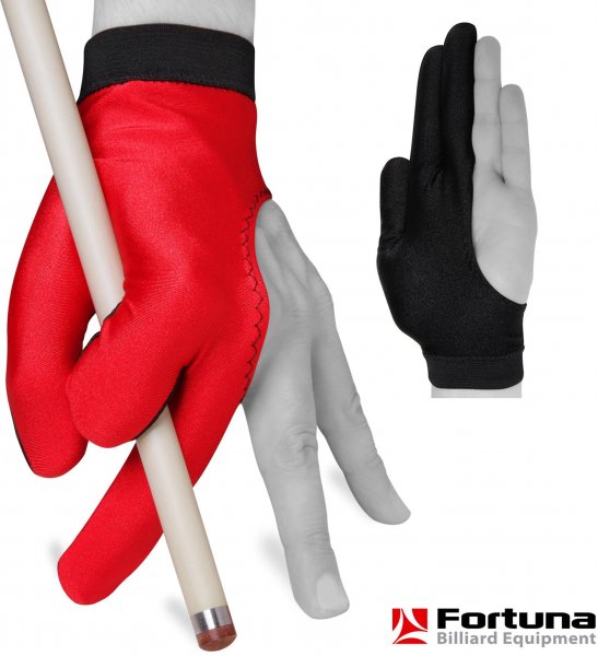 Перчатка Fortuna Classic красная/черная XL