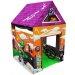 Домик-палатка влагостойкий с ковриком Small Rider House (гараж оранжевый)