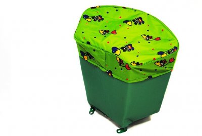 Багажник для санимобиля премиум, зеленый