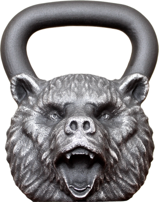 Гиря Iron Head Медведь 16 кг