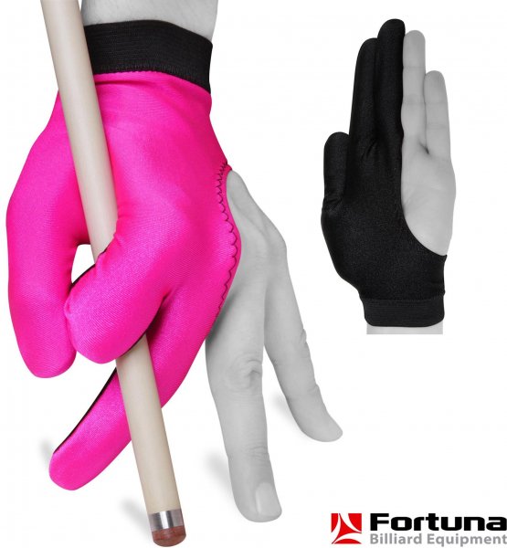 Перчатка Fortuna Classic розовая/черная XL