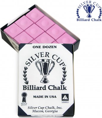 Мел Silver Cup Pink 12шт.