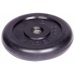 Диск обрезиненный Barbell d 31 мм чёрный 1 кг