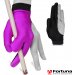 Перчатка Fortuna Classic фиолетовая/черная M/L