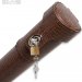 Тубус QK-S Musketeer 1x1 с отделением для удлинителя коричневый аллигатор