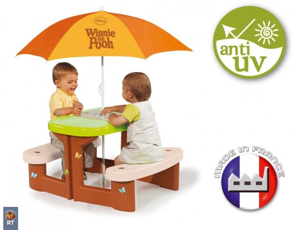 Smoby Столик для пикника с зонтиком
