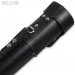 Тубус QK-S Musketeer 1x1 с отделением для удлинителя матовый черный